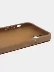 Бежевый чехол на айфон iPhone 11, 12, 13, 14, 15, XR, Pro, Pro Max. Кожаный