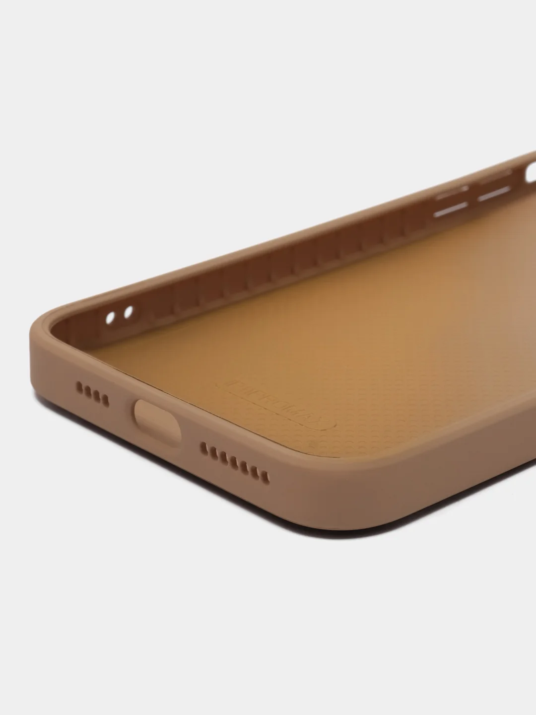Бежевый чехол на айфон iPhone 11, 12, 13, 14, 15, XR, Pro, Pro Max. Кожаный