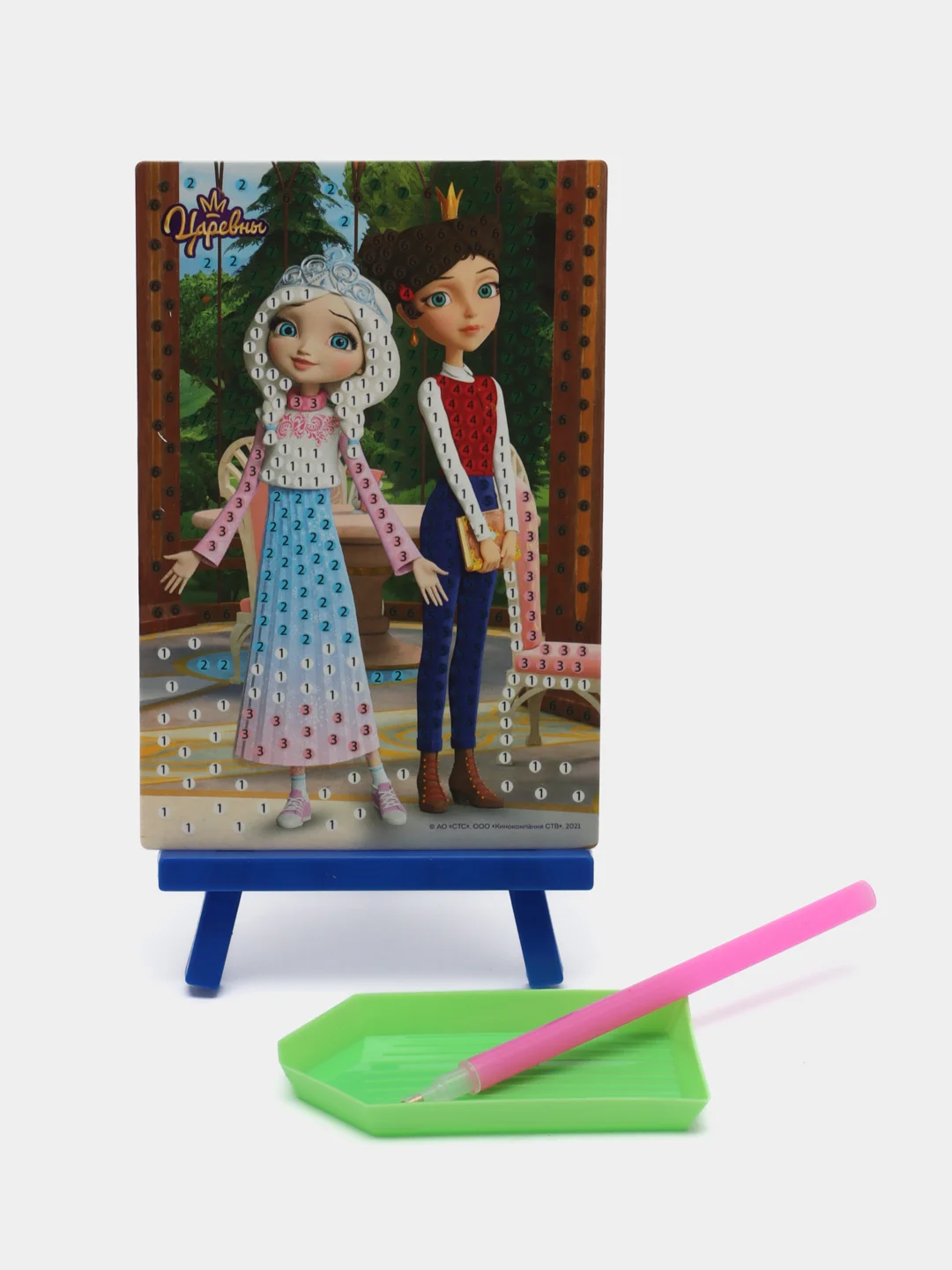 Алый алмазная мозаика "Царевны", детская