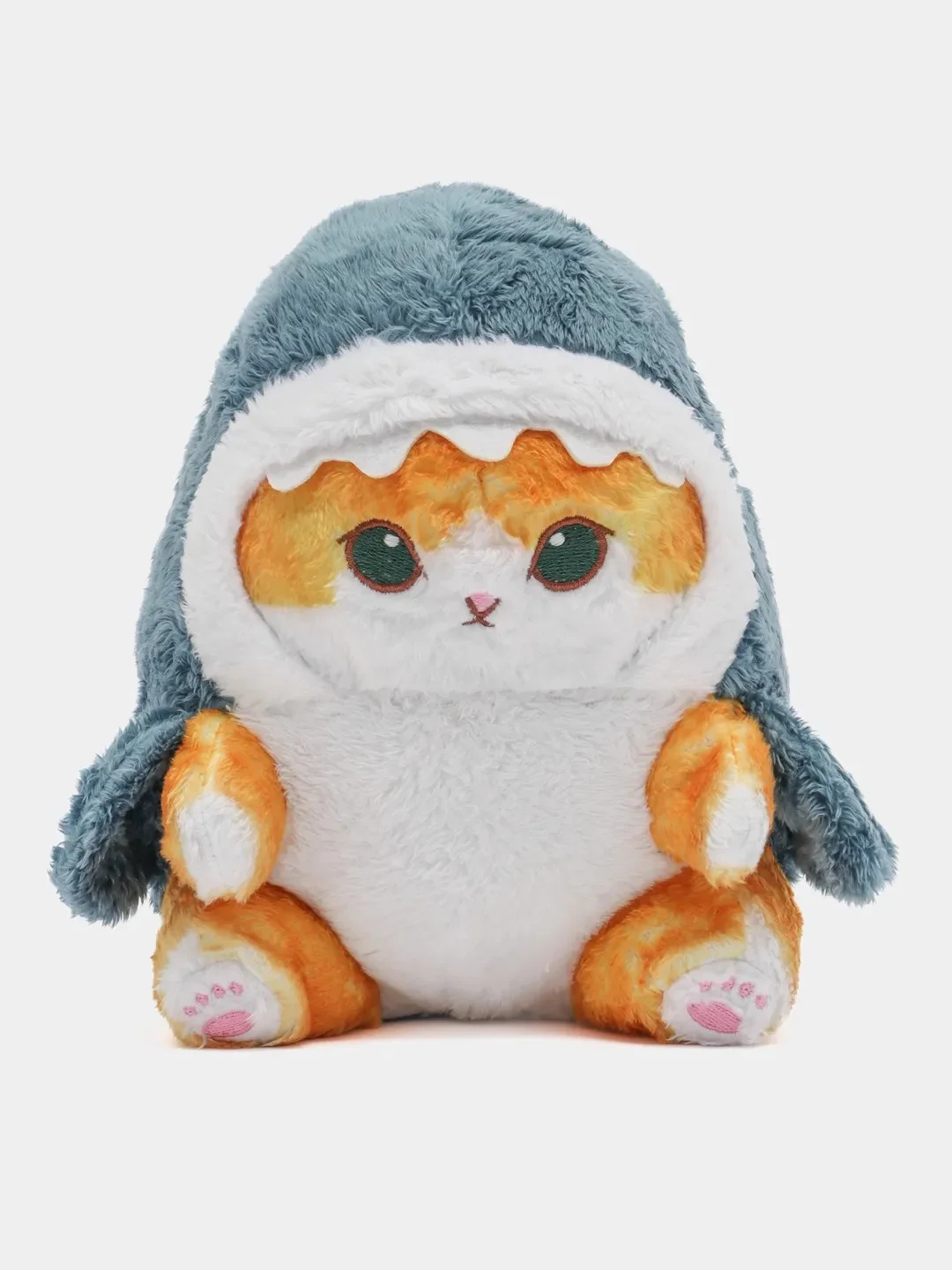 Мягкая игрушка "Кот-акула" 30 см, 20 см