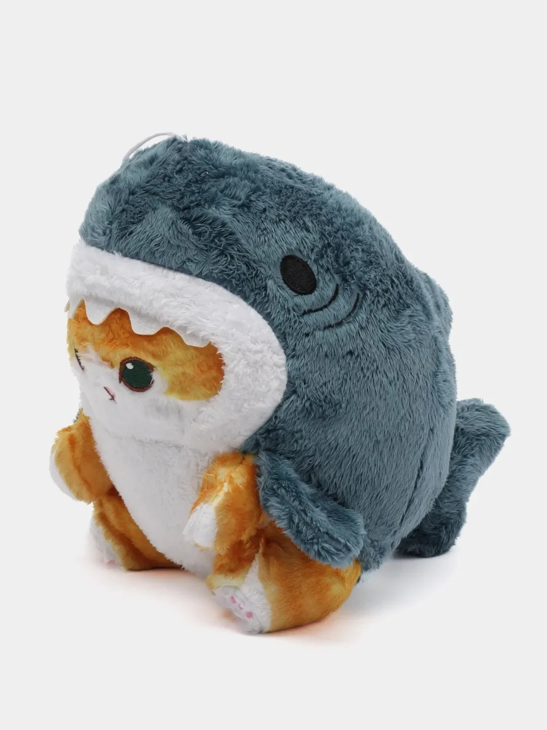 Мягкая игрушка "Кот-акула" 30 см, 20 см