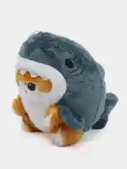 Мягкая игрушка "Кот-акула" 30 см, 20 см