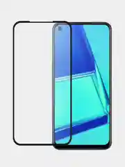 Черный защитное стекло для Oppo Reno 5 / 5 Lite / 6 / 7, Оппо Рено 5 / 5 Лайт / 6 / 7