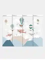 Фотообои 3D на стену флизелиновые VEROL "Детские" 400*283 см, обои моющиеся
