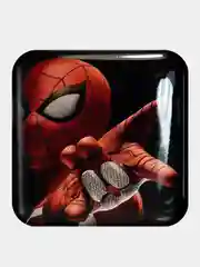 Бордовый 3d стикеры (наклейки) на телефон Marvel Мстители