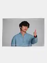 Желтый наклейка на банковскую карту "BTS Ким Тэхен"