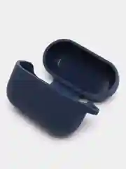 Темно-синий чехол на Honor Choice CE79/Earbuds X1 для беспроводных наушников силиконовый КАРТОФАН