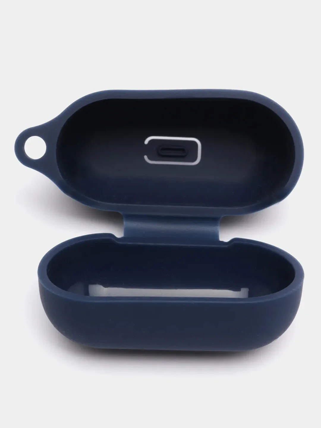 Темно-синий чехол на Honor Choice CE79/Earbuds X1 для беспроводных наушников силиконовый КАРТОФАН