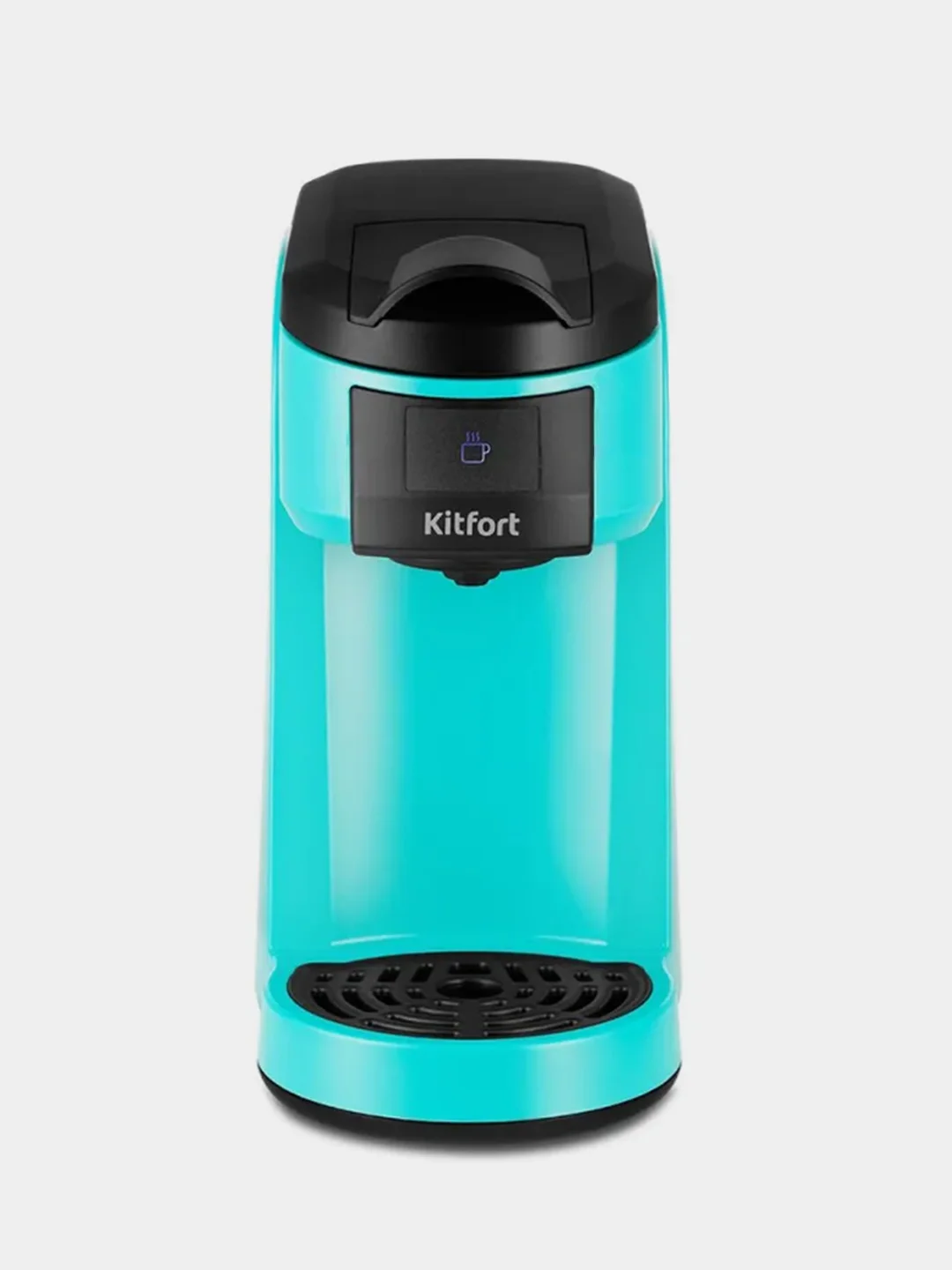Кофеварка капсульная Kitfort КТ-7121-2, черно-зеленый