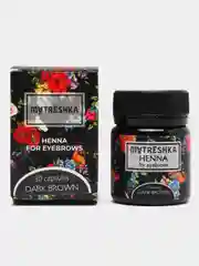 Хна для бровей MATRESHKA/MARFUSHKA цвет Темно-коричневый/Dark brown