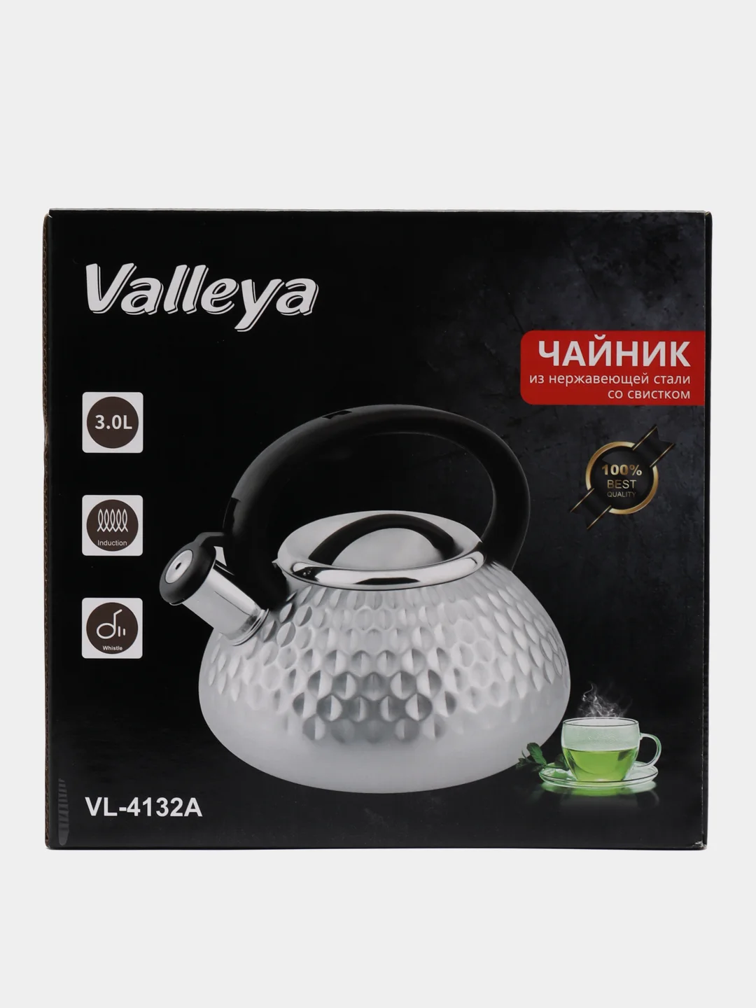 Чайник Valleya VL4132A "Медовые соты", 3 л