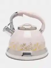 Чайник Valleya VL4516 "Пудровая вязь", 3 л
