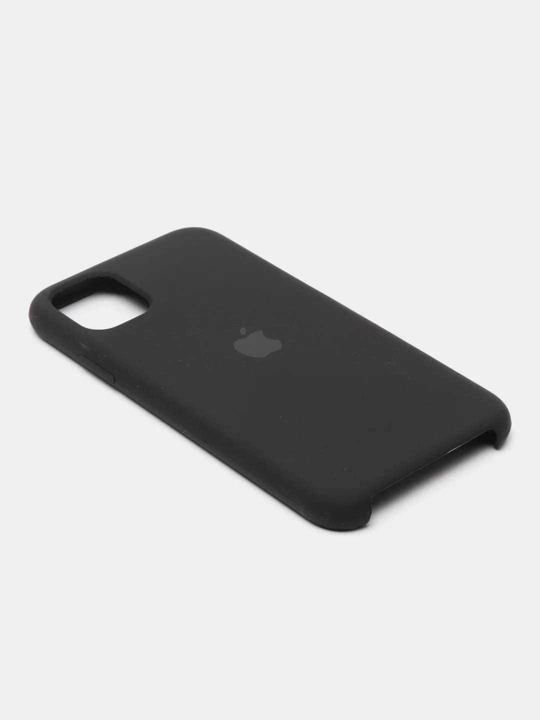 Черный чехол силиконовый iPhone 6/6S, 7/8/SE 2020, Plus, X/XS, XR, 11, 12, Pro, Max