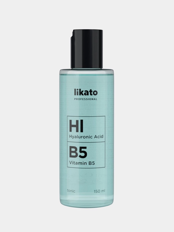 Тоник для лица с гиалуроновой кислотой Hl 2%, B5. 150 мл Likato Professional
