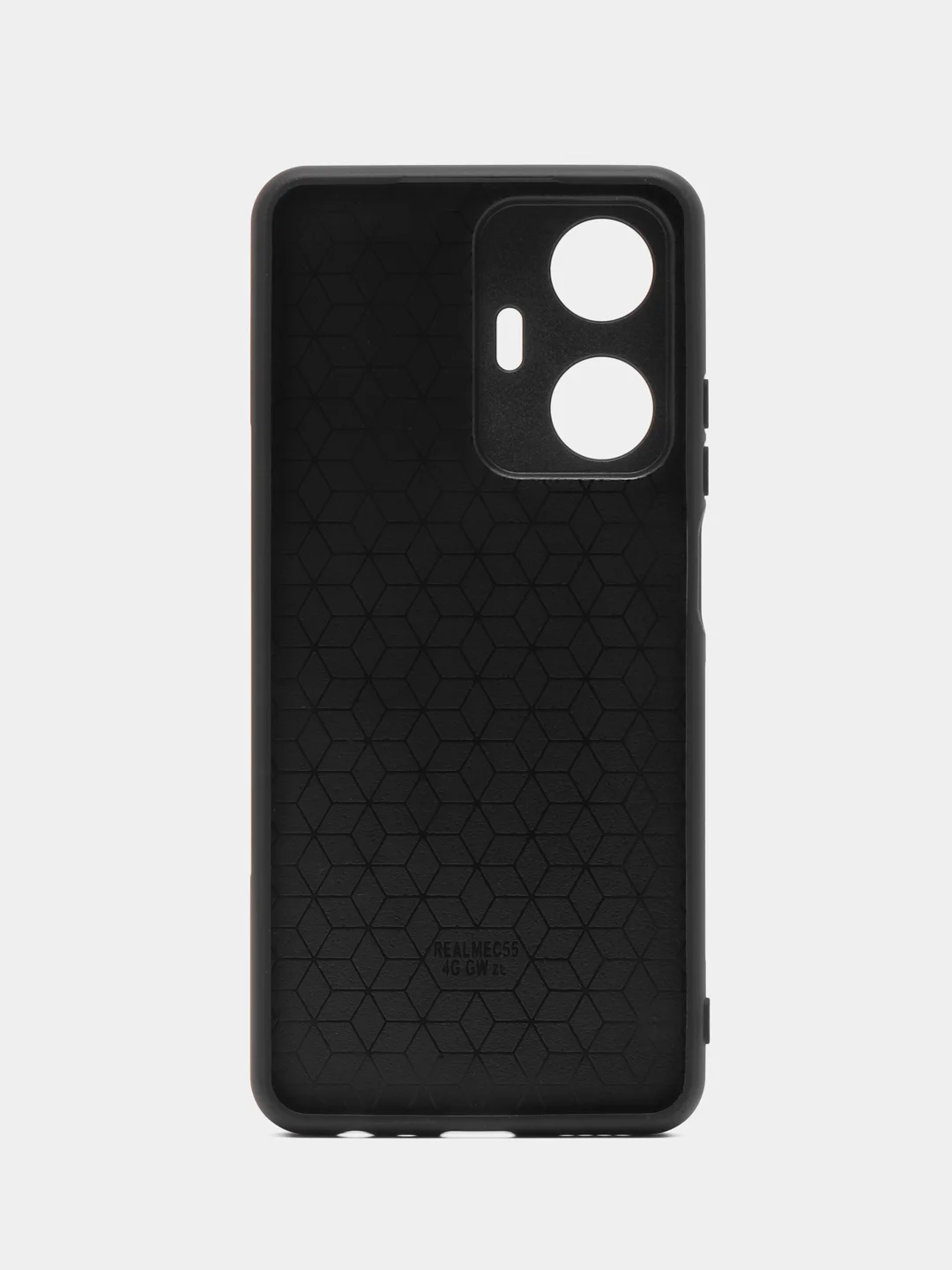Горчичный чехол с рисунком на Realme C55 (Реалми С55)
