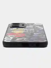 Горчичный чехол с рисунком на Realme C55 (Реалми С55)