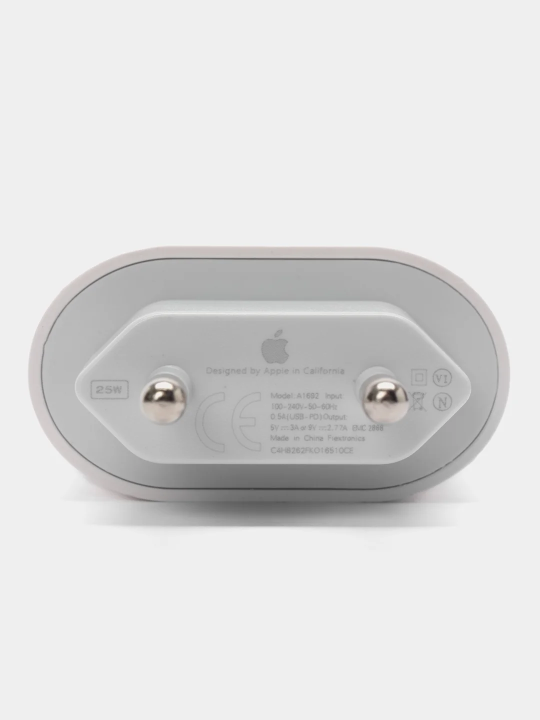 Белый сетевое зарядное устройство для iPhone 20-25W Type-C, быстрая зарядка, блок питания