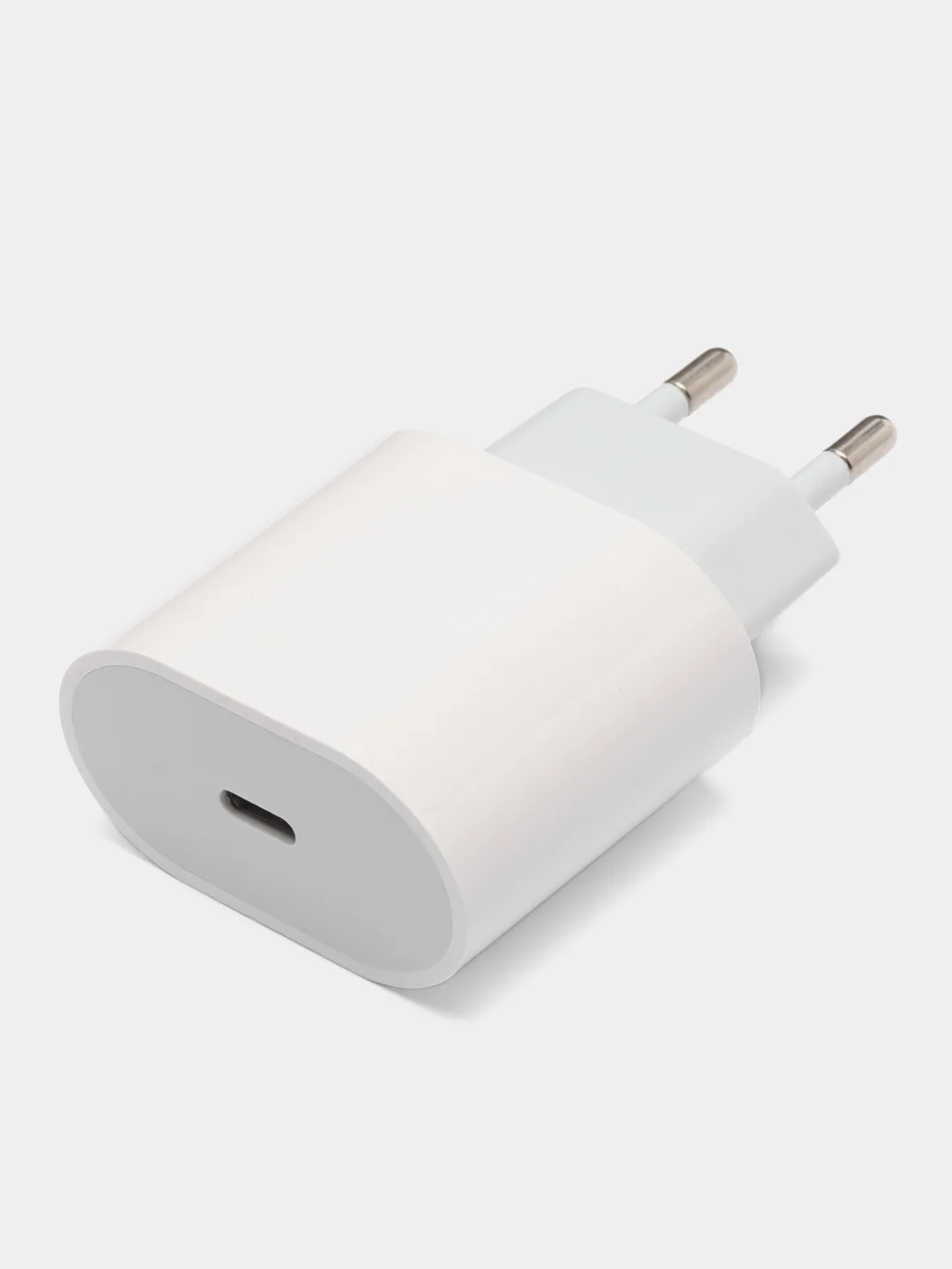 Белый сетевое зарядное устройство для iPhone 20-25W Type-C, быстрая зарядка, блок питания