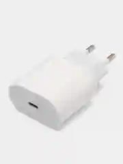 Белый сетевое зарядное устройство для iPhone 20-25W Type-C, быстрая зарядка, блок питания