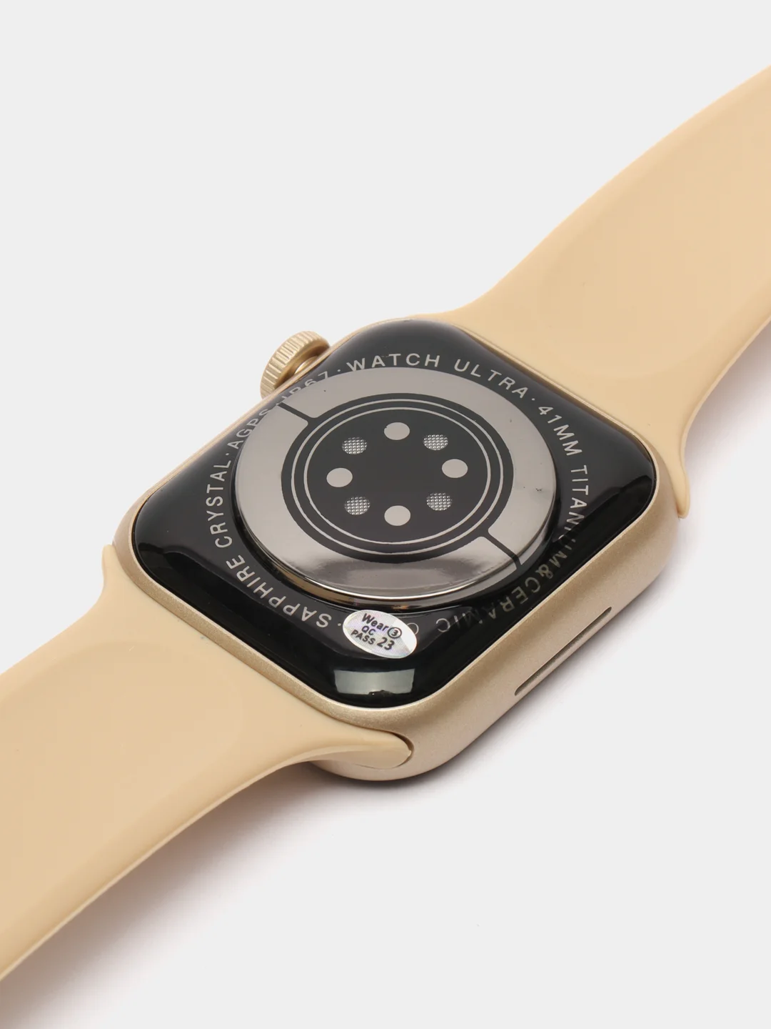 Золотой умные часы Smart watch X8 Mini 41 мм