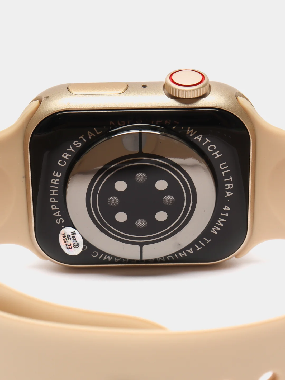 Золотой умные часы Smart watch X8 Mini 41 мм