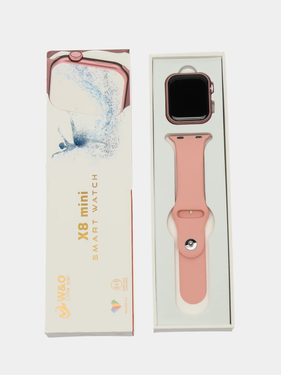 Золотой умные часы Smart watch X8 Mini 41 мм
