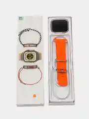 Оранжевый смарт часы Smart Watch manual X8 Ultra, 49 мм