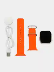 Оранжевый смарт часы Smart Watch manual X8 Ultra, 49 мм