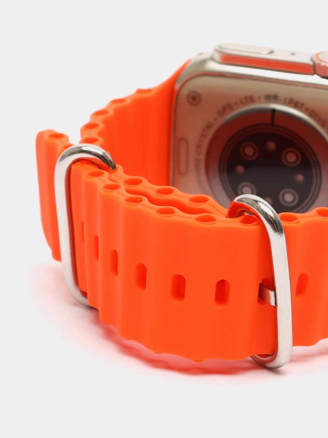 Оранжевый смарт часы Smart Watch manual X8 Ultra, 49 мм