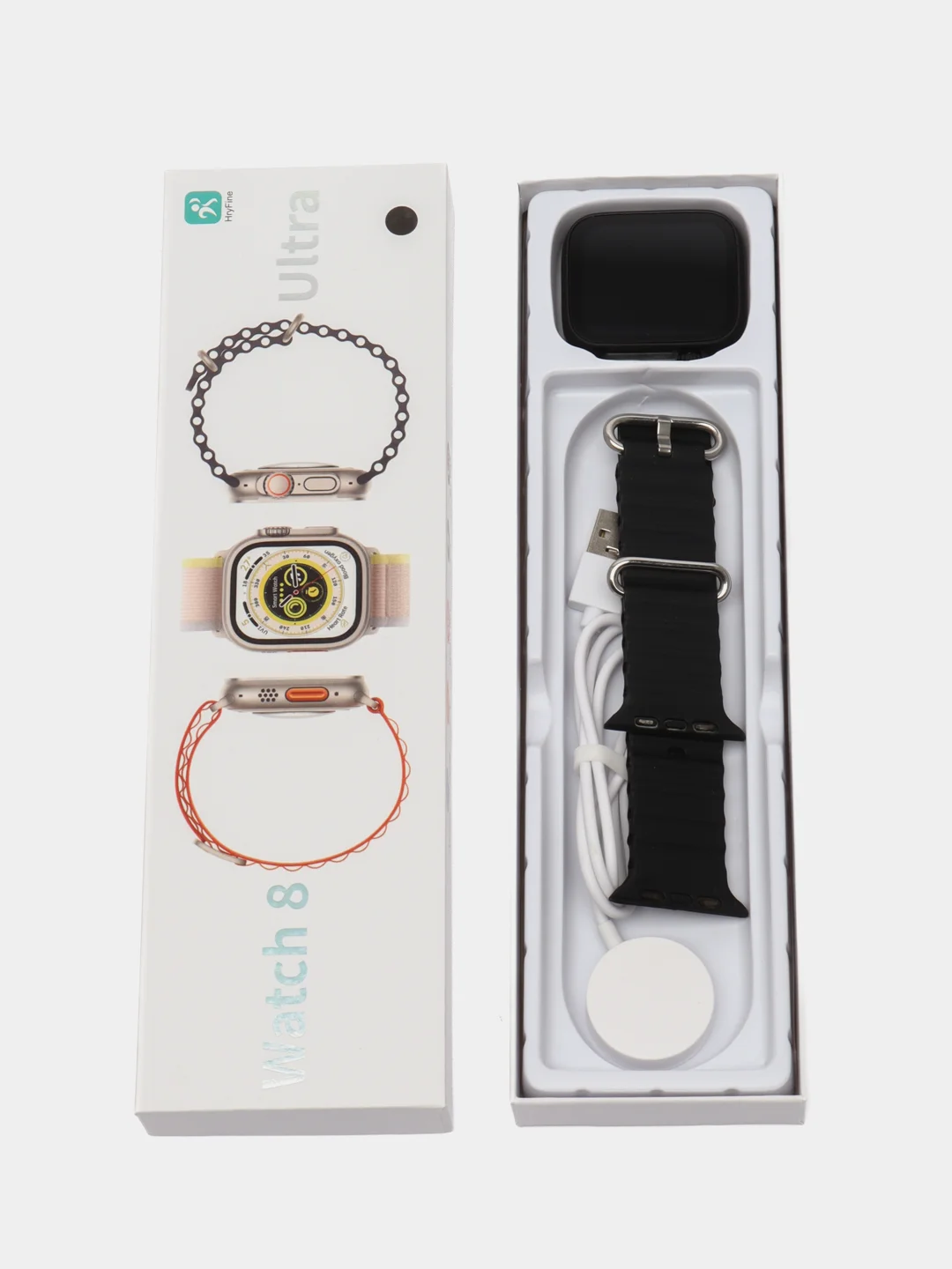 Черный смарт часы Smart Watch manual X8 Ultra, 49 мм