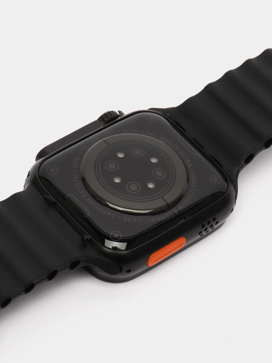 Черный смарт часы Smart Watch manual X8 Ultra, 49 мм