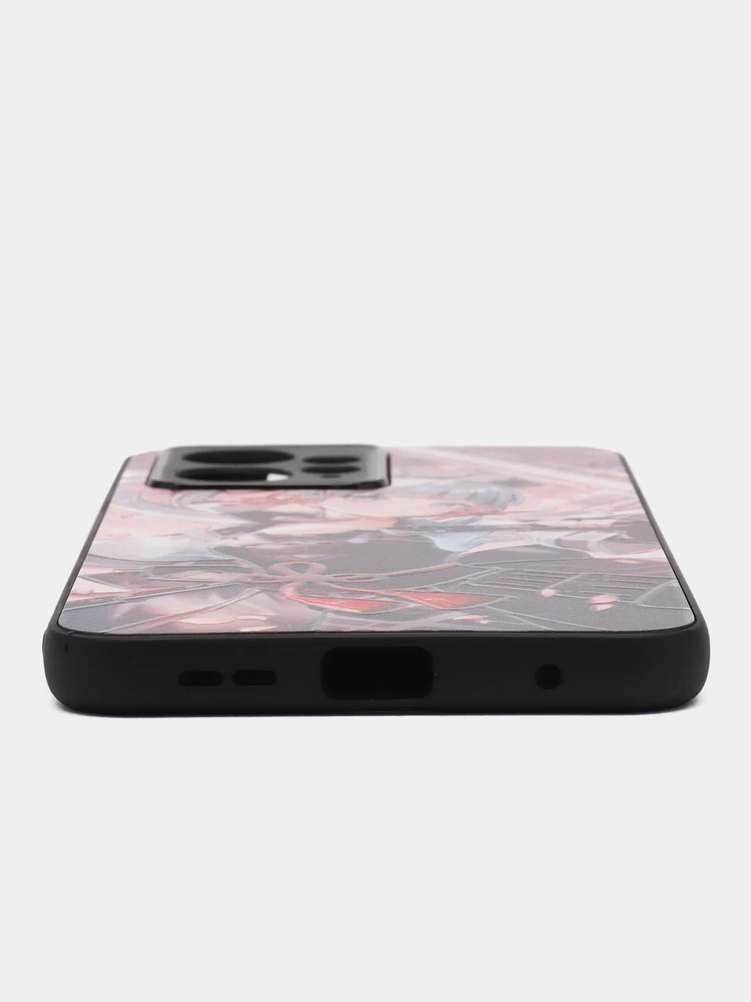 Аметистовый чехол с рисунком на Xiaomi Redmi Note 12 4G (Сяоми Редми Нот 12 4G)