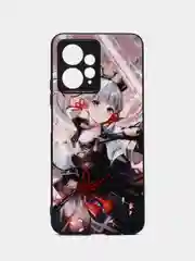 Бежевый меланж чехол с рисунком на Xiaomi Redmi Note 12 4G (Сяоми Редми Нот 12 4G)
