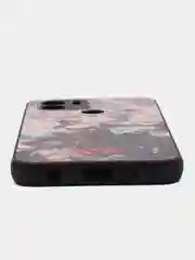 Багровый чехол с рисунком на Xiaomi Redmi A1+, Xiaomi Redmi A2+ и Poco C51 (Сяоми Редми А1+/A2+)