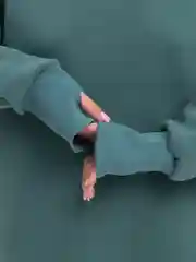 Зелёный хаки костюм двойка, женский