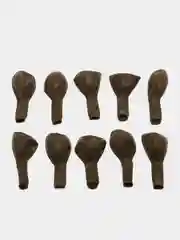 Конфетный воздушный шар, однотонный, 12 дюймов, 10 штук