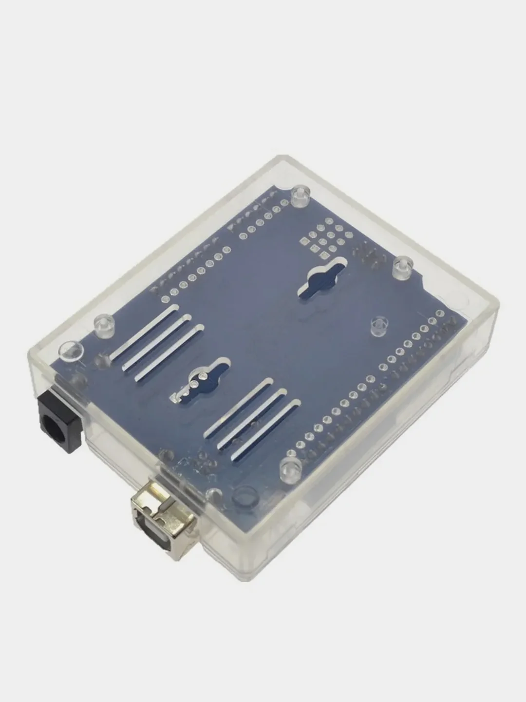 Пластиковый корпус для Arduino UNO R3, прозрачный