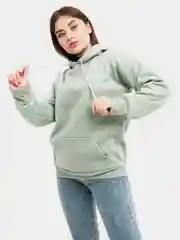 Мятный худи унисекс