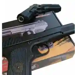 Хром пистолет пневматический Airsoft Gun С12, ТТ СССР, металлический