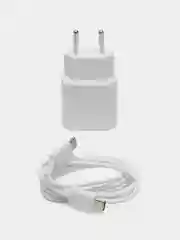 Белый сетевая зарядка для Samsung - TA800 Type-C, белый/черный USB Power Delivery 3.0