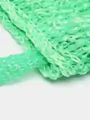 Мятный мочалка для тела, вязаная, банная, массажная, двусторонняя, с ручками