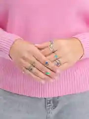 Набор из 10 колец
