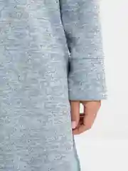 Серый женское платье на весну, теплое платье