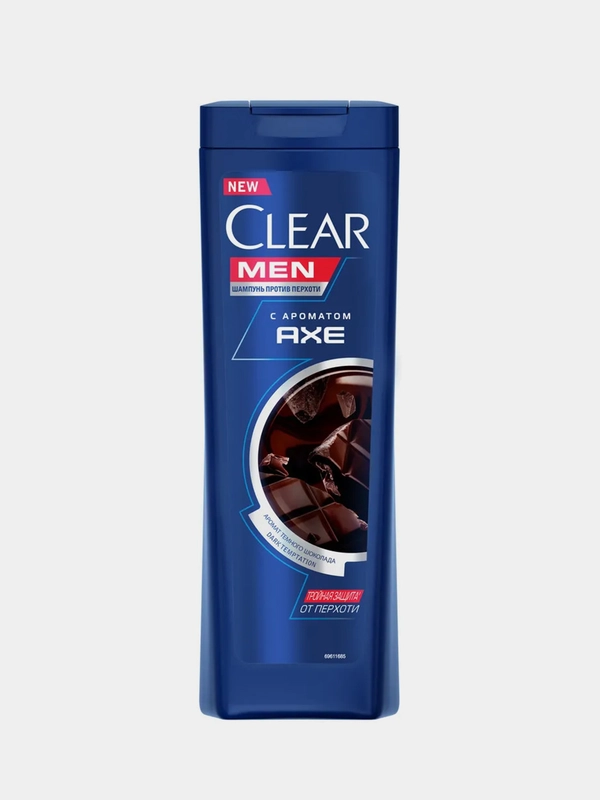 Шампунь против перхоти Сlear Men с ароматом AXE, 380 мл