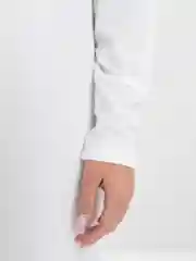 Белый женский костюм лапша двойка: кофта и брюки