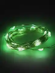 Мятный гирлянда-пробка для декора, светодиодная интерьерная  2 метра 20 LED