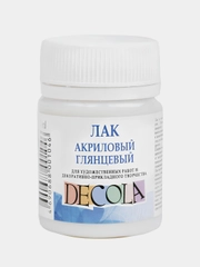 Лак акриловый глянцевый Decola, 50мл