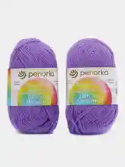 Индиго пряжа Пехорка "Детская новинка", 2 штуки, акрил, 50 г, 200 м