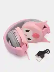 Фуксия наушники беспроводные, детские