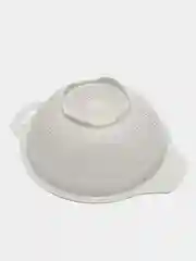 Розовый дуршлаг пластиковый, на 2,5 л